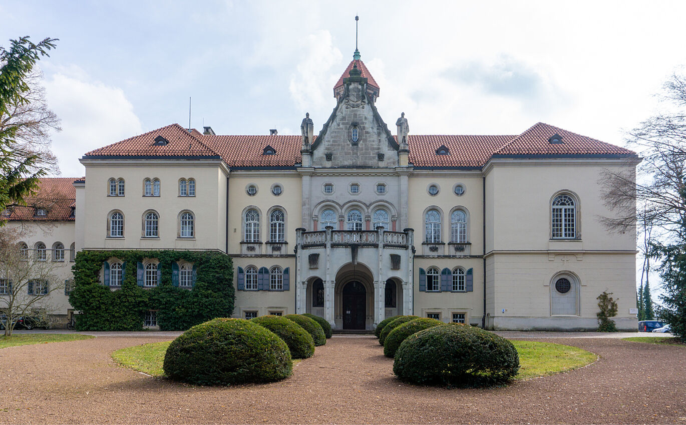 Schloss Waldenburg Prachtvolle Außenansicht des Ausstellungshauses Schloss Waldenburg