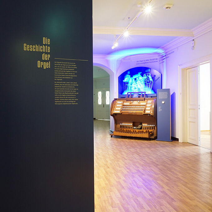 Ausstellungsgestaltung - Die Orgel