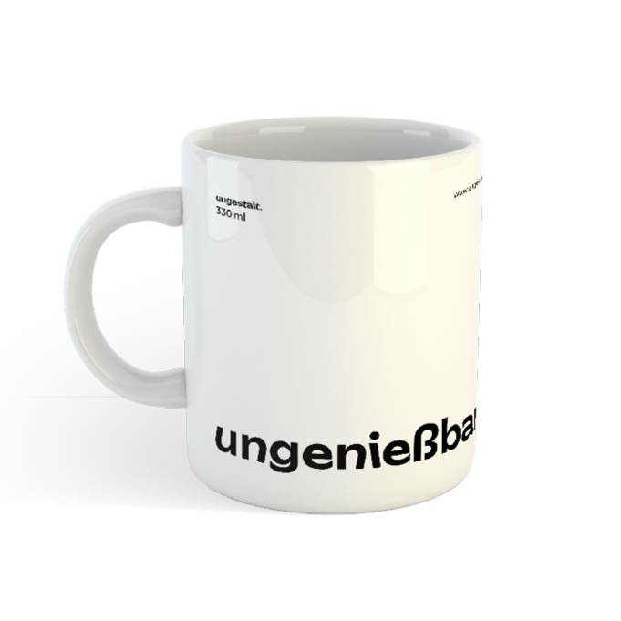 Brand heiß Kaffeetasse mit Branding