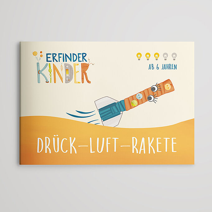 Broschüre Cover der Broschüre von Erfinderkinder