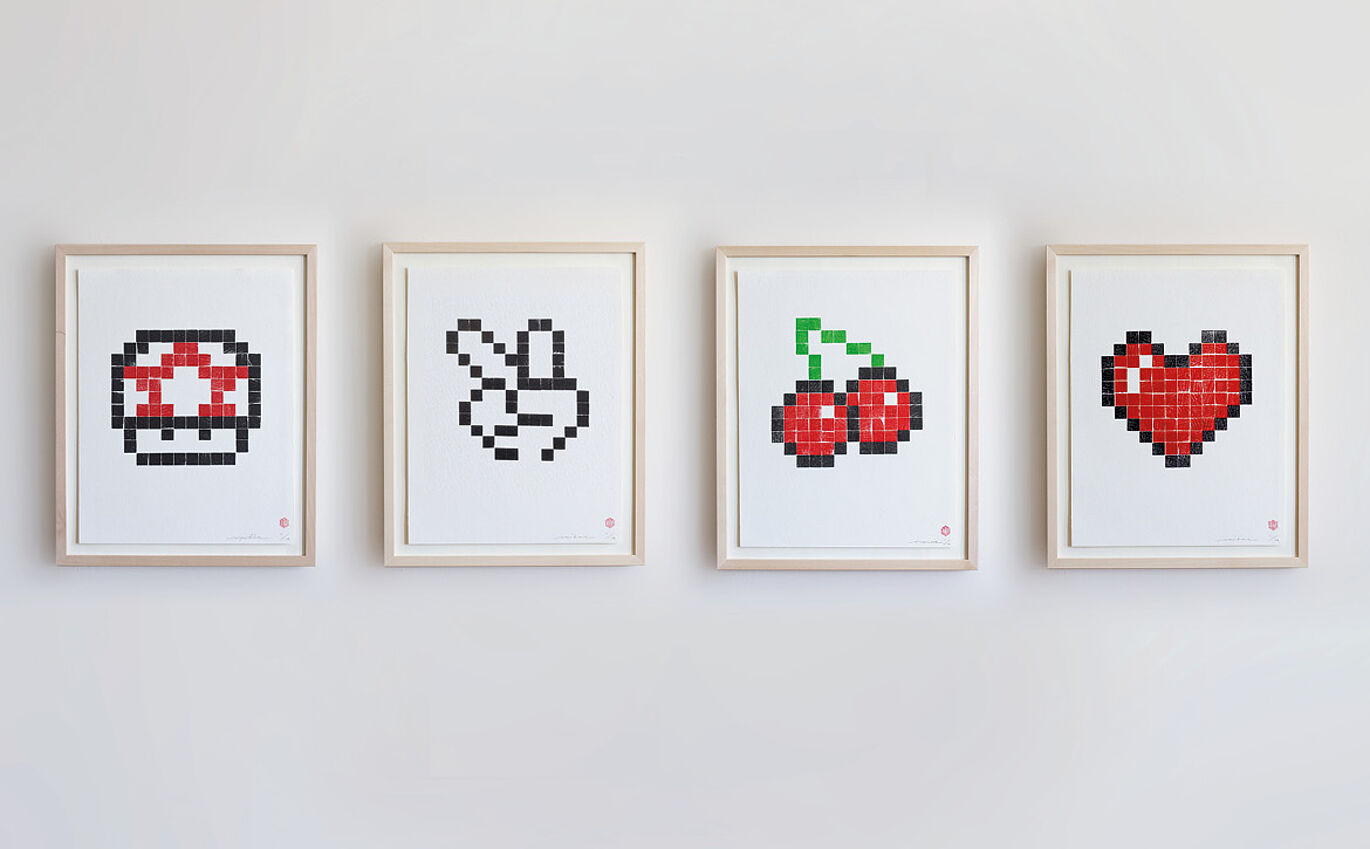 Kunstwerke im 8-Bit-Stil von Ivo Zibulla