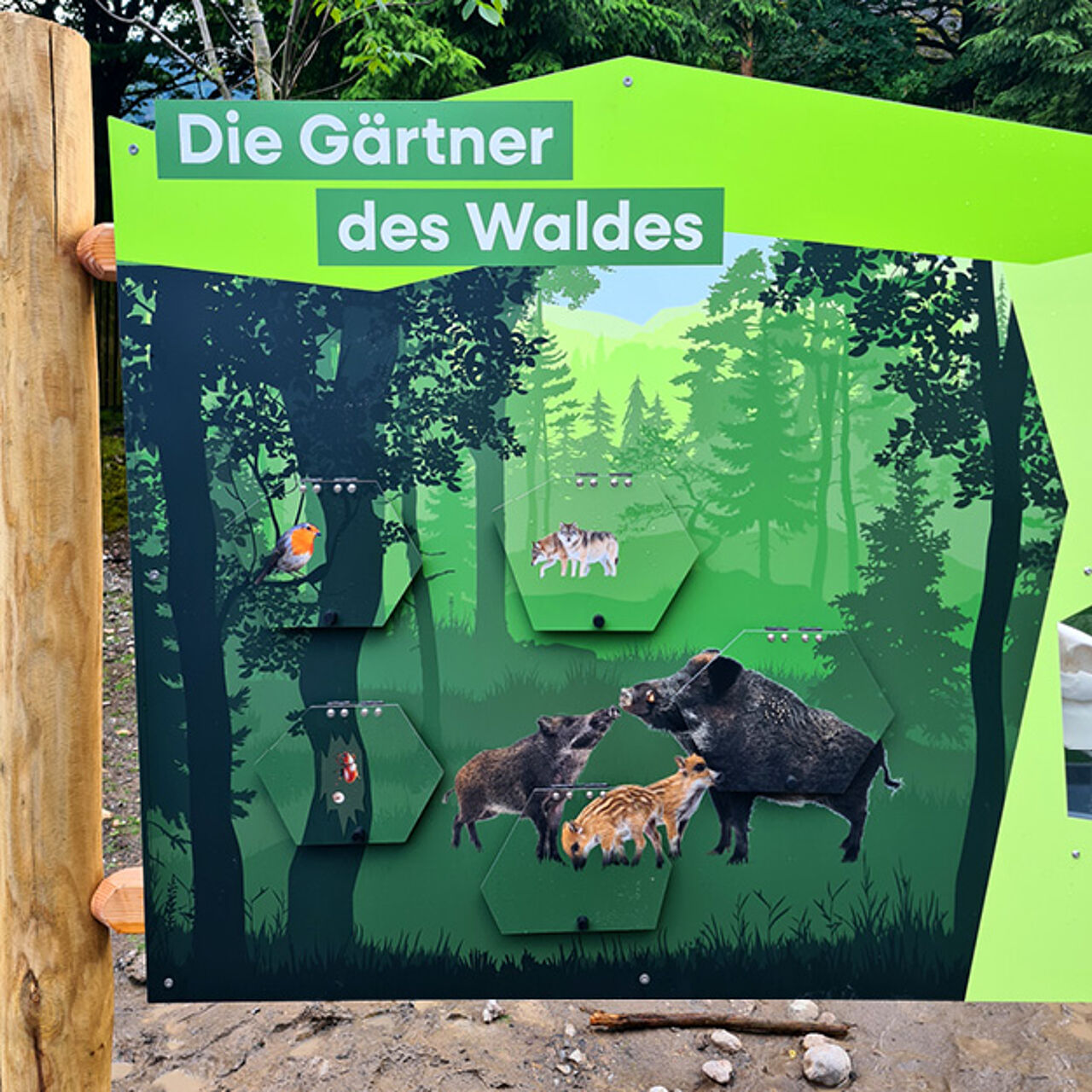 Foto einer Vermittlungsstation.