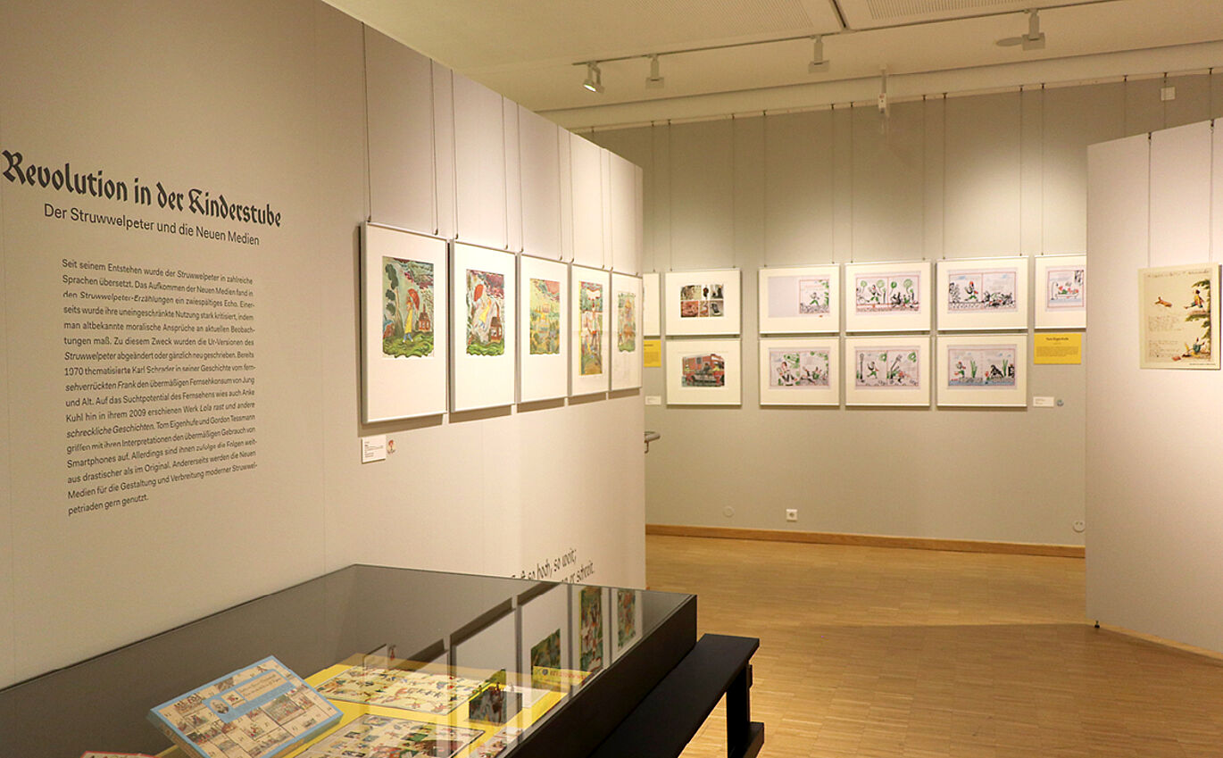 Exhibition situation for "Revolution in the nursery"