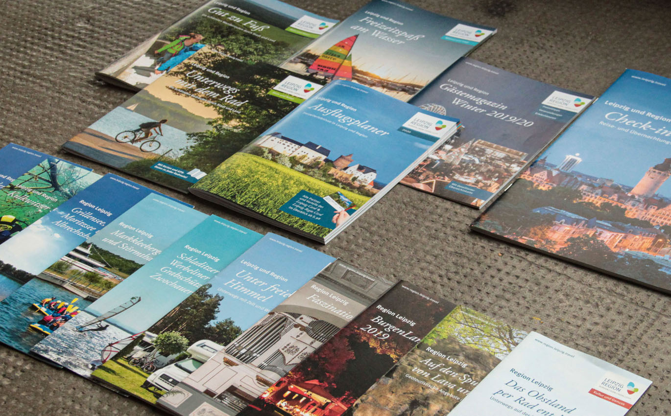 Brochures of Leipzig Tourismus und Marketing GmbH