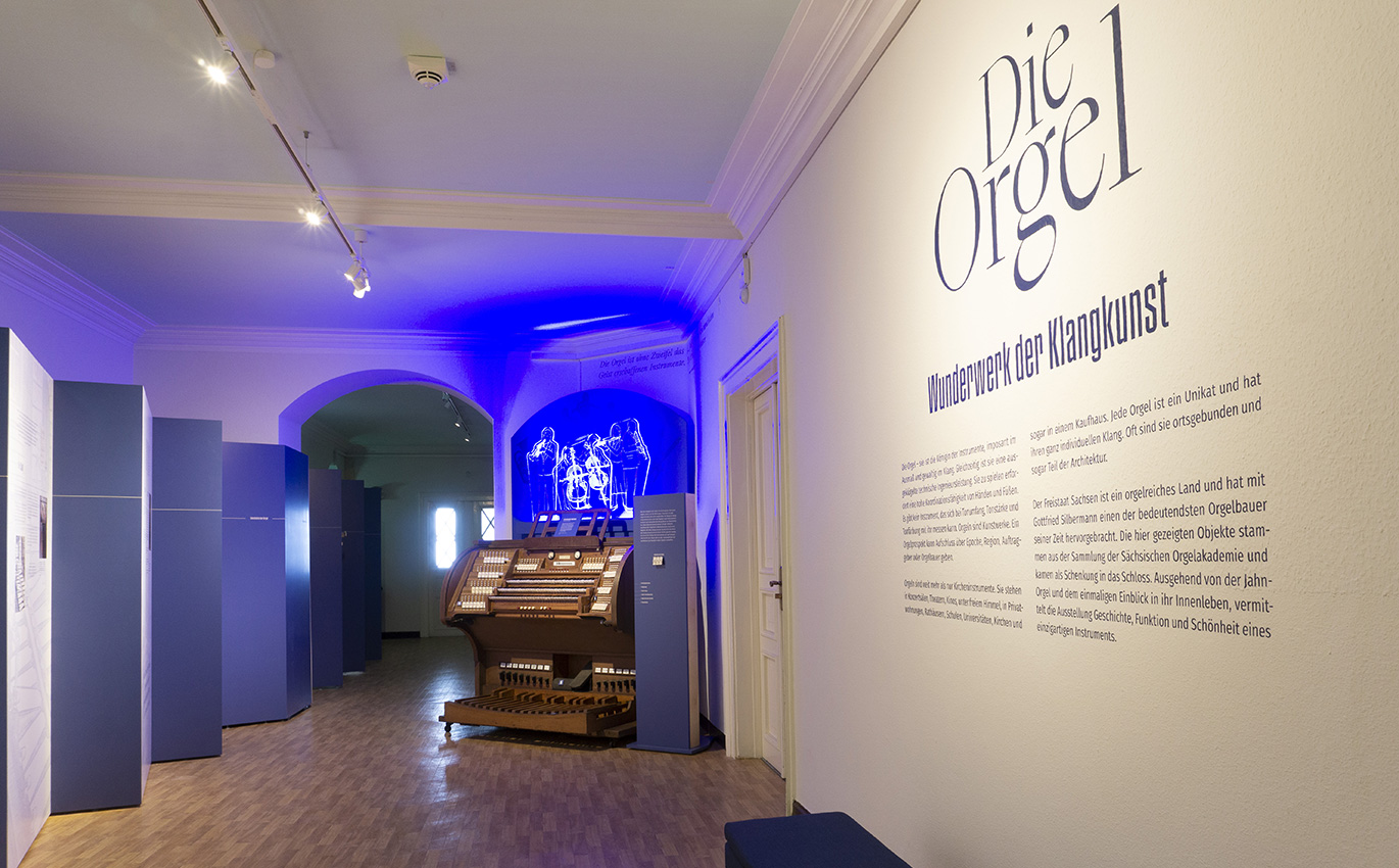 Ausstellungsgestaltung - Die Orgel