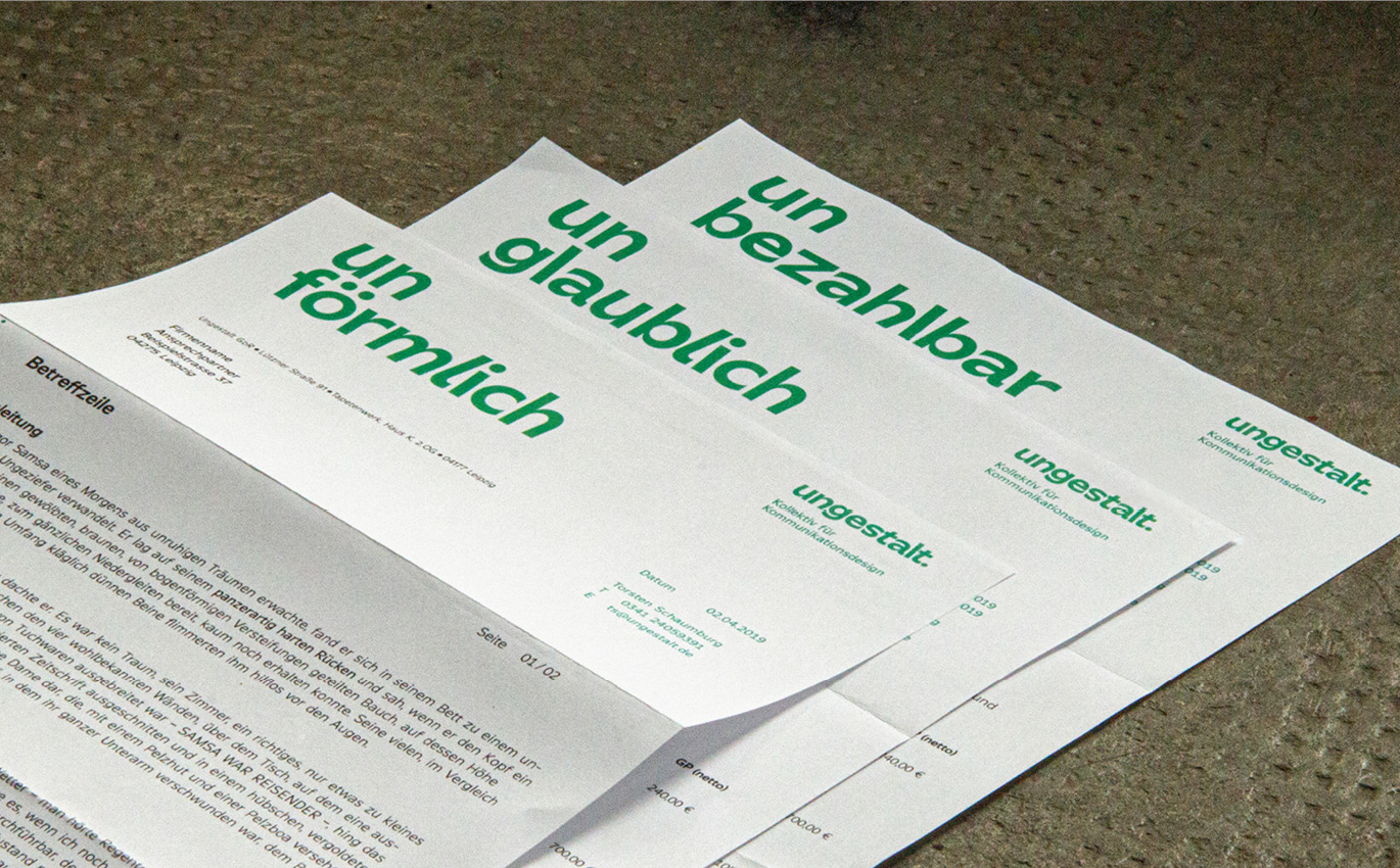 Das Spiel mit den un-Wörtern Beispiele für die ironische Verwendung der un-Wörter.