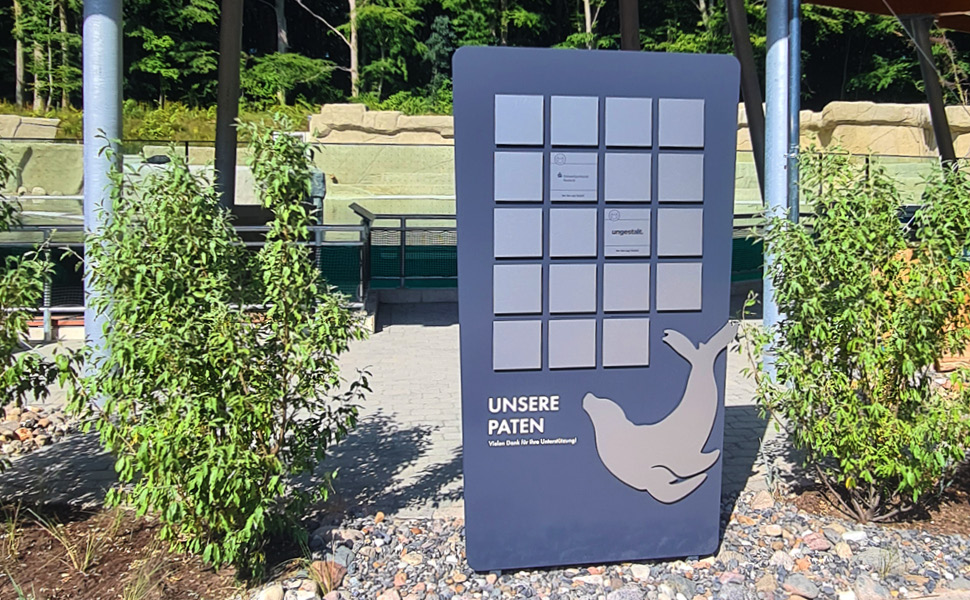 Bild der Patenstele.