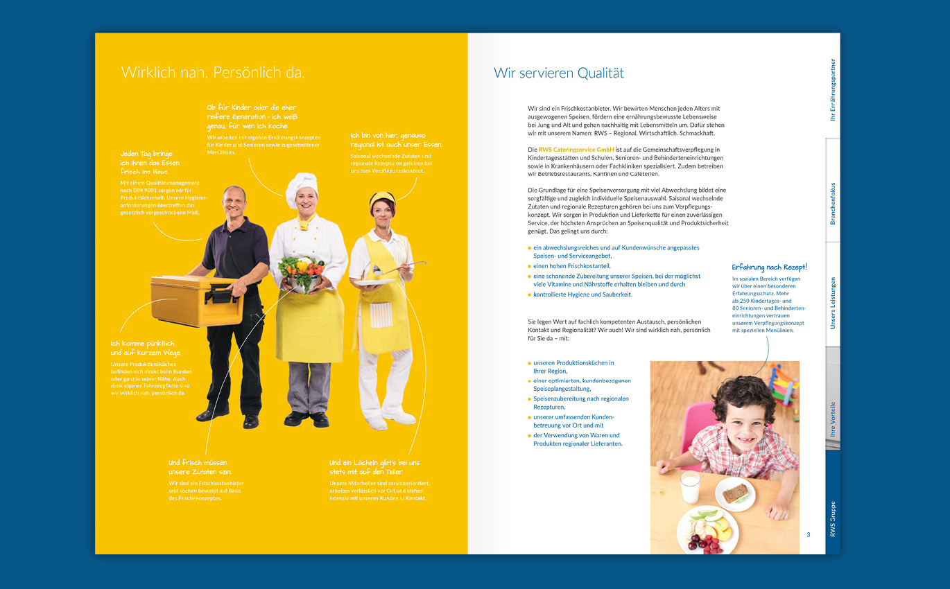 Digital image of the RWS image brochure